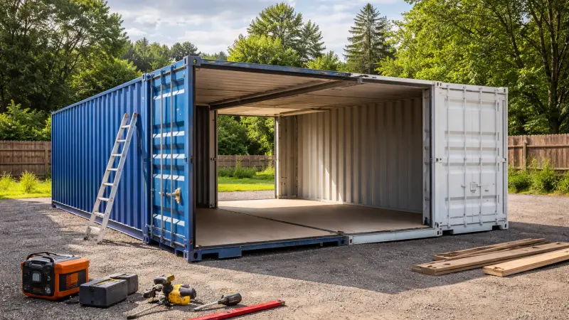 How to Join Two Shipping Containers A Complete UK Guide