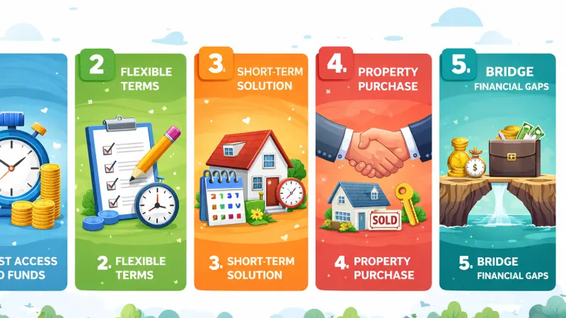 The Five Biggest Advantages of Bridging Finance