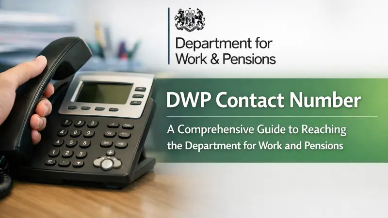 DWP Contact Number A Comprehensive Guide to Reaching the Department for Work and Pensions