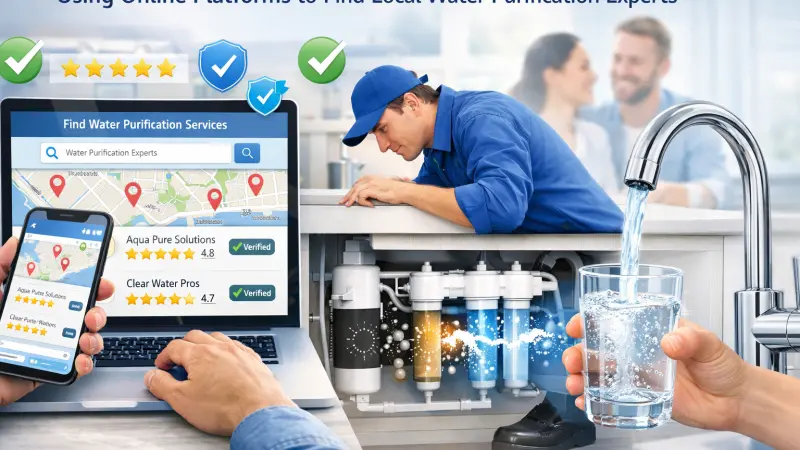 Using Online Platforms to Find Local Water Purification Experts