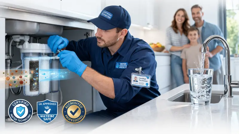 Certified Technicians Ensure Safe UK Drinking Water