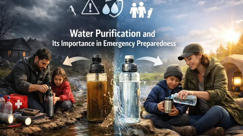 Why Water Purification Is Essential for Emergency Preparedness