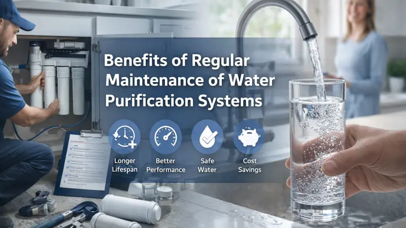 Water purification system maintenance benefits for UK homes