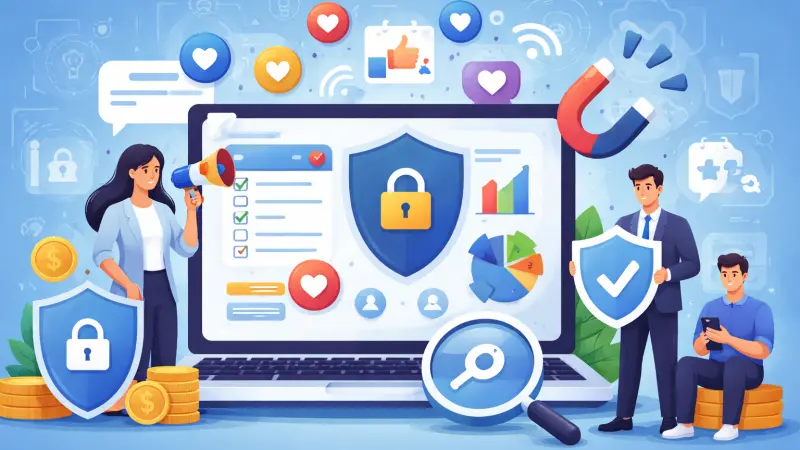 What are effective social media strategies for marketing cyber insurance