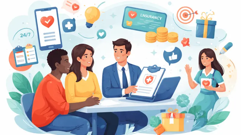 How can customer centric marketing improve retention in health insurance plans