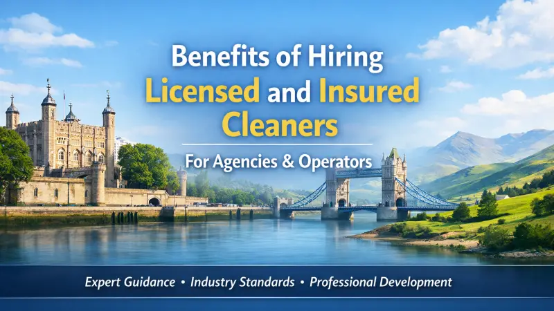Benefits of Hiring Licensed and Insured Cleaners