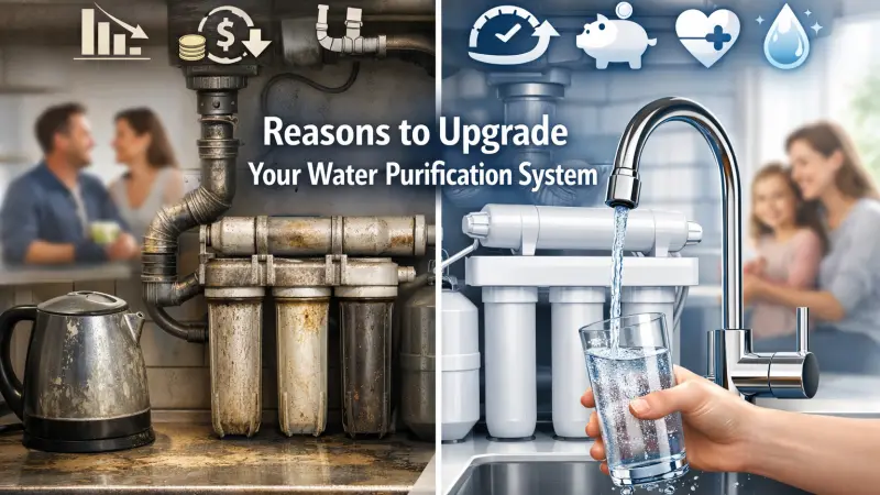 Reasons to upgrade your water purification system in the UK