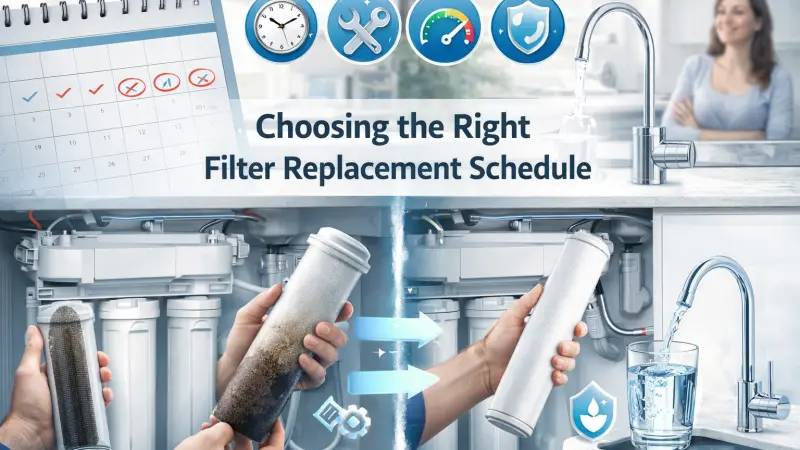 Filter replacement schedule guide for UK homeowners and businesses