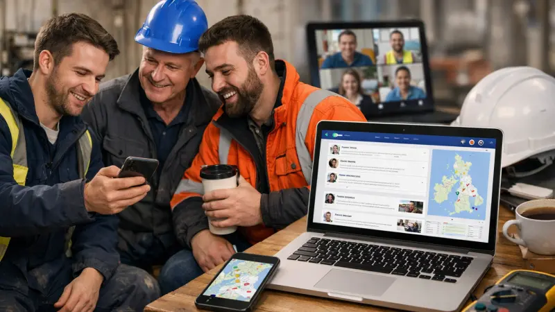 Networking And Community Engagement Tools for UK Electricians