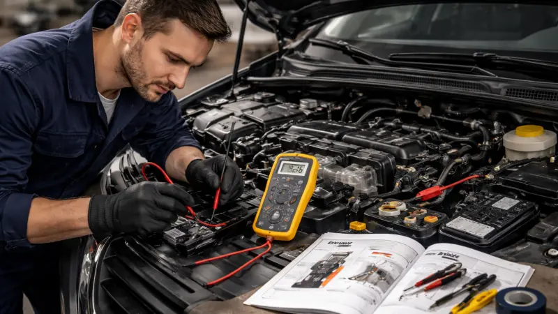 Mastering the DVOM Essential Guide to Car Electrical Testing
