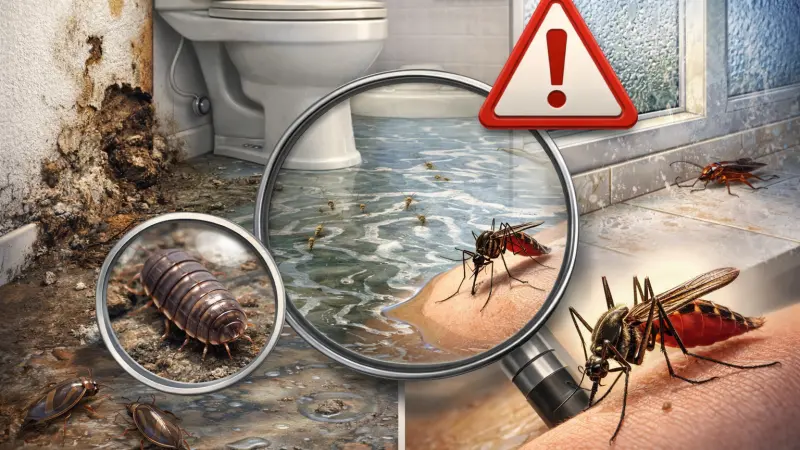 How to Identify Signs of Water Pest Infestation