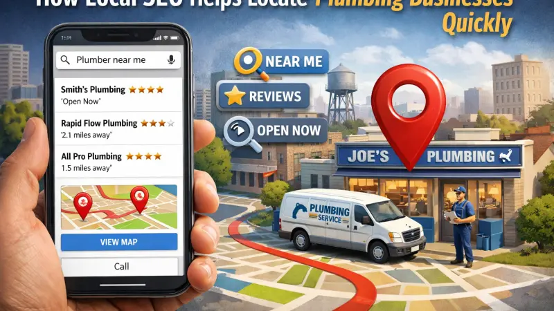 How Local SEO Helps Locate Plumbing Businesses Quickly