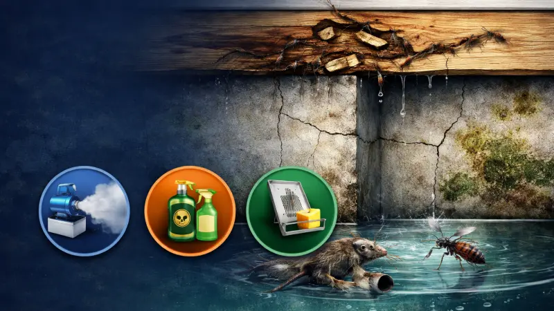 Different Types of Water Pest Control Treatments Explained