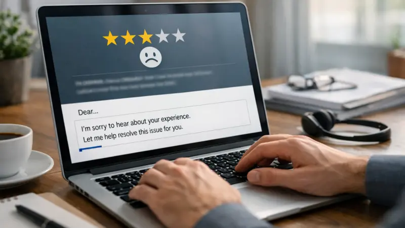 How to Respond Professionally to Negative Online Reviews