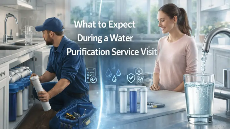 Water Purification Service Visit What to Expect for Quality
