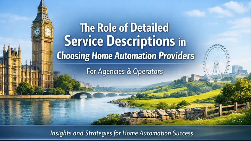 The Role of Detailed Service Descriptions in Choosing Home Automation Providers