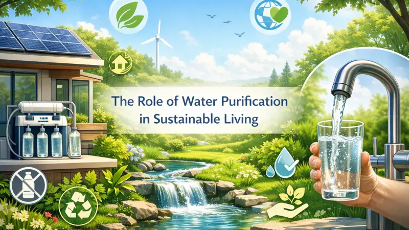 Water purification solutions for sustainable living in the UK