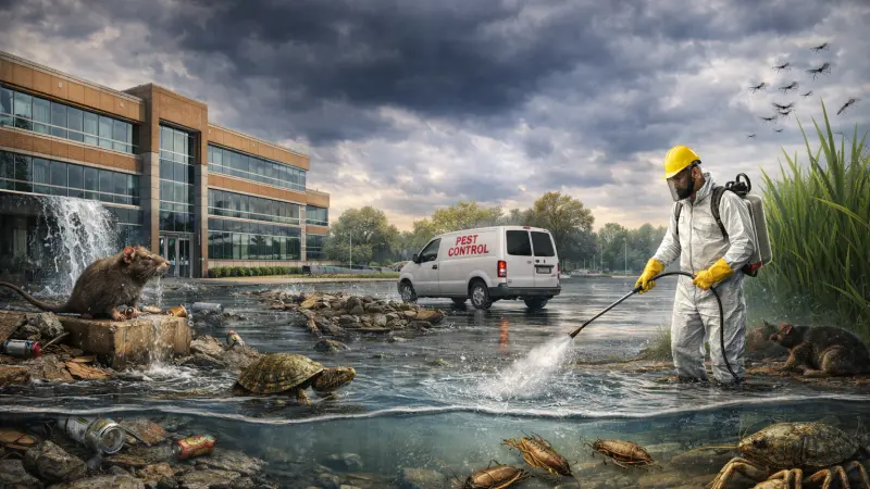 How Commercial Water Pest Control Services Safeguard Businesses