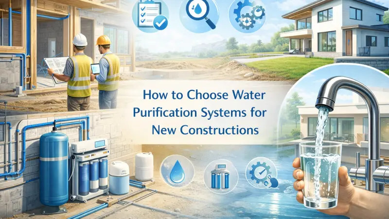 How to Choose Water Purification Systems for New Constructions for UK buildings