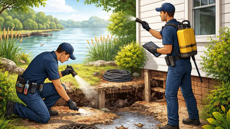 What to Expect During a Water Pest Inspection