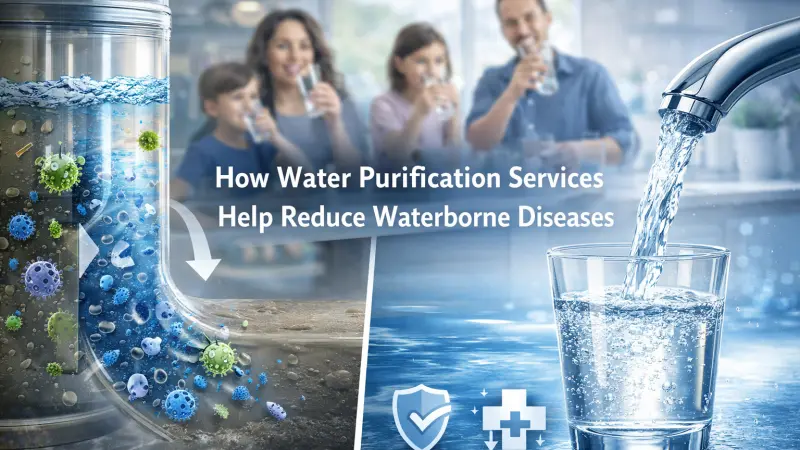 Water purification services reduce waterborne diseases across Britain