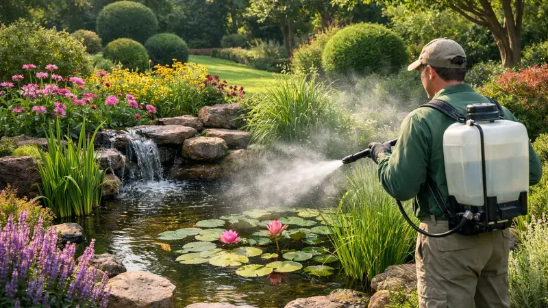 How Water Pest Control Supports Garden and Landscape Health