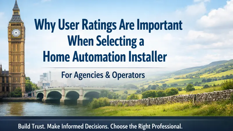 Why User Ratings Are Important When Selecting a Home Automation Installer