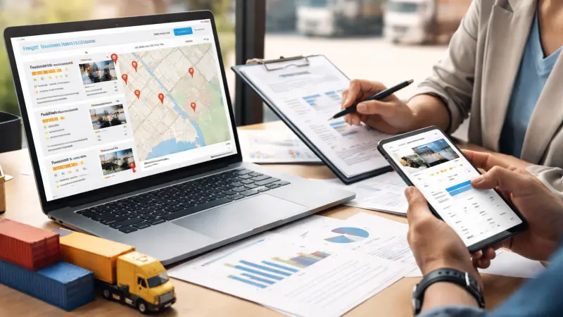 Using Listings to Boost Freight Business Credibility
