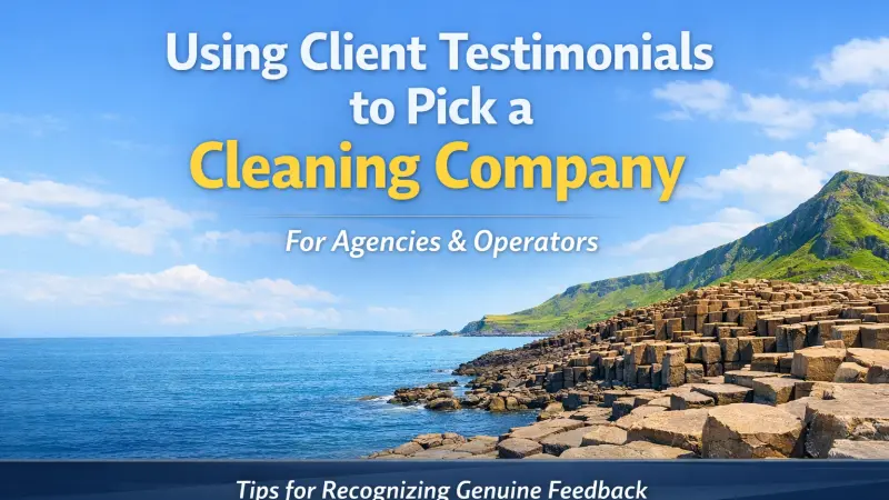 Using Client Testimonials to Pick a Cleaning Company