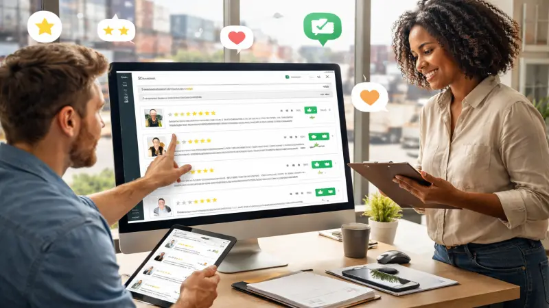 How Customer Feedback Enhances Your Freight Listing