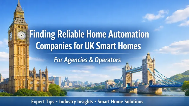 Finding Reliable Home Automation Companies for UK Smart Homes