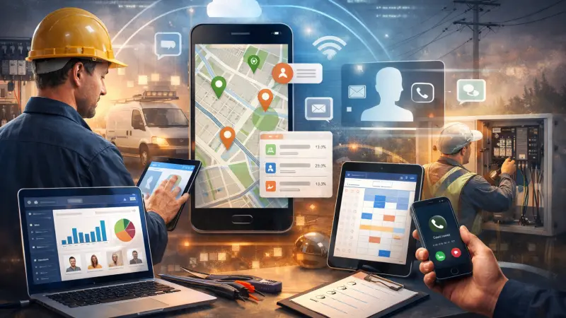 How Technology Enhances Lead Management for Electricians