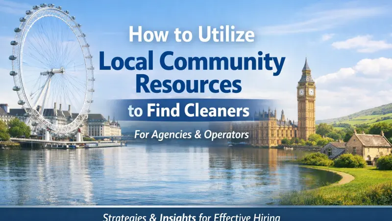 How to Utilize Local Community Resources to Find Cleaners