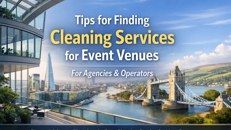 Tips for Finding Cleaning Services for Event Venues