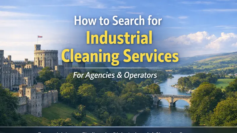 How to Search for Industrial Cleaning Services