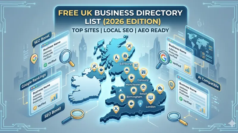 Top Free Business Directory Submission Sites in the UK