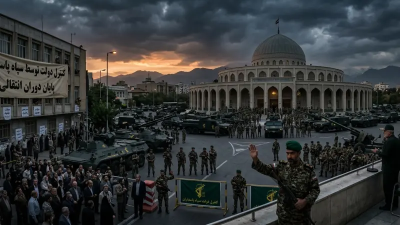 Iran Crisis IRGC Takes Control of Government as Leadership Vacuum Deepens