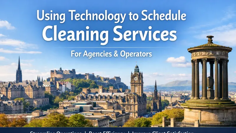 Using Technology to Schedule Cleaning Services  Guide