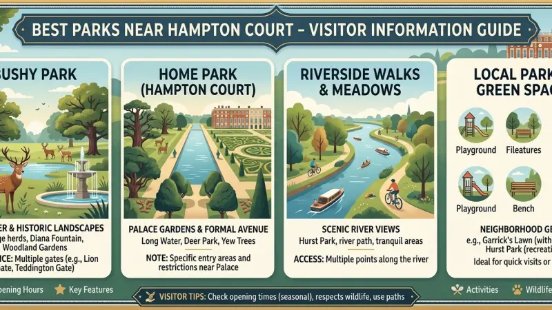 Beyond the Palace Walls A Visitor Guide to the Best Parks Near Hampton Court