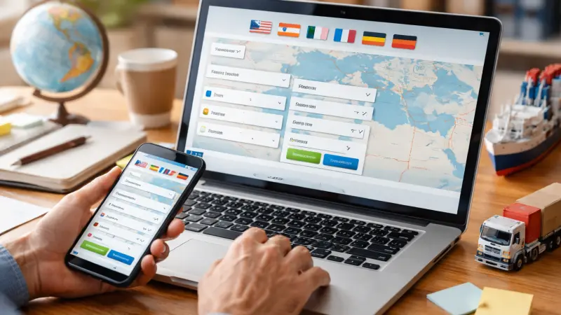 Creating a Multilingual Freight Listing Profile
