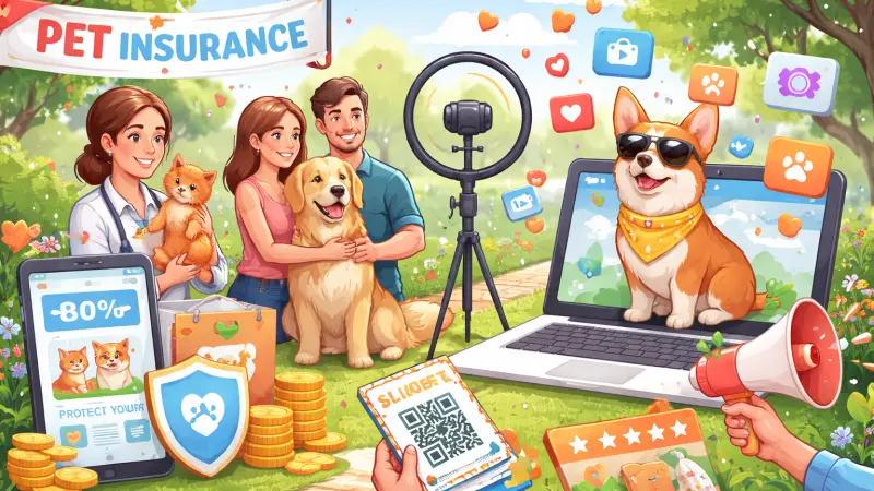 What unique marketing approaches are best for pet insurance today