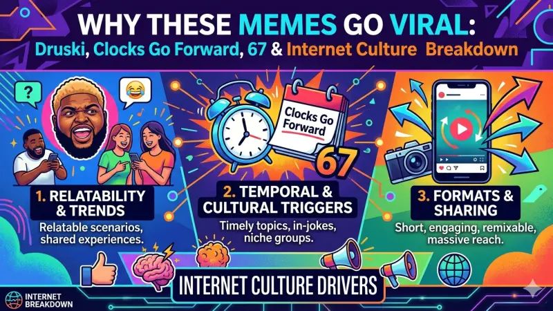 Why These Memes Go Viral Druski Clocks Go Forward 67 Internet Culture Breakdown