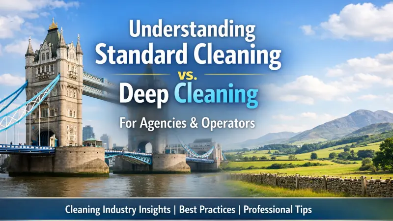 Understanding Standard Cleaning and Deep Cleaning