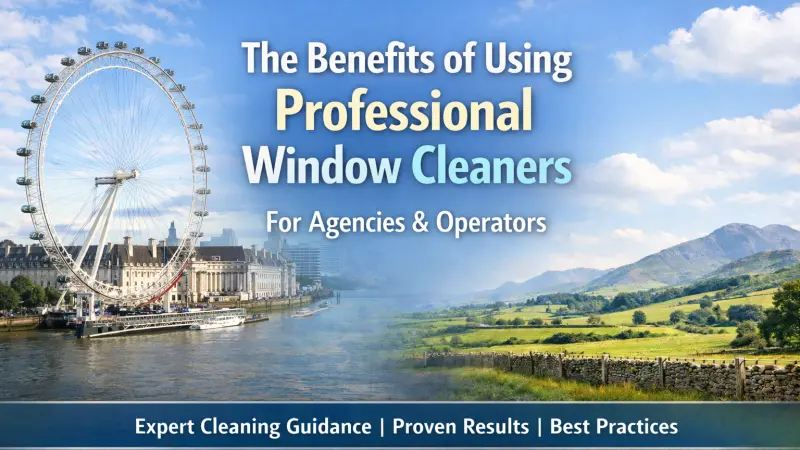 Benefits of Using Professional Window Cleaners