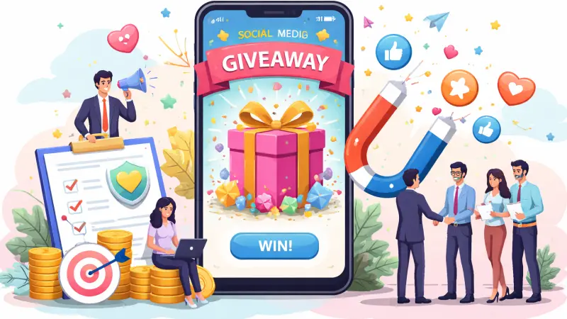How to use social media giveaways to boost insurance lead acquisition