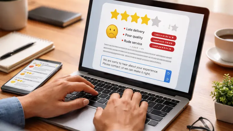 Handling Negative Reviews on Listings