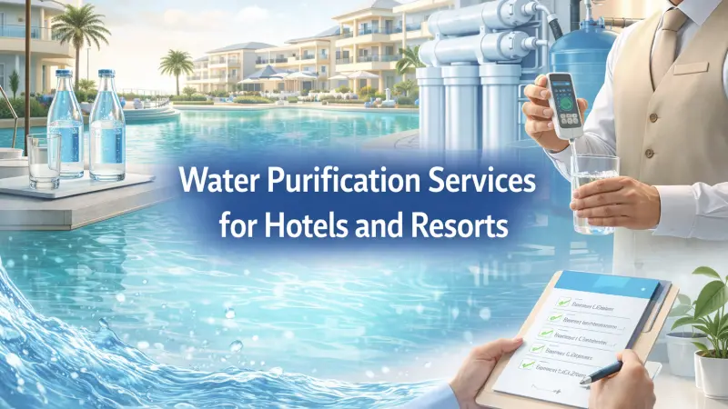 Water Purification Services for UK Hotels and Resorts