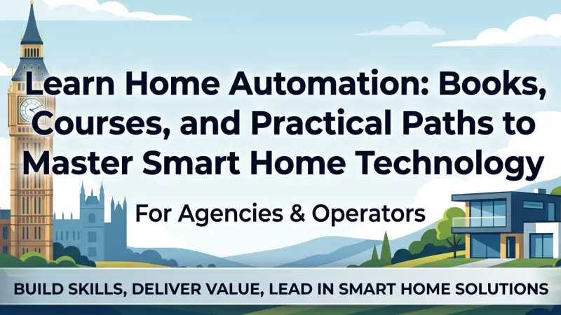 Learn Home Automation Books Courses and Practical Paths to Master Smart Home Technology