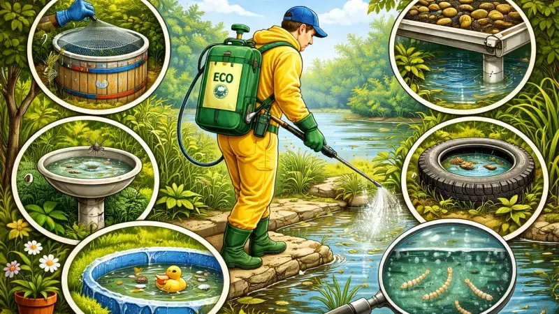 How Water Pest Control Services Target Breeding Sites
