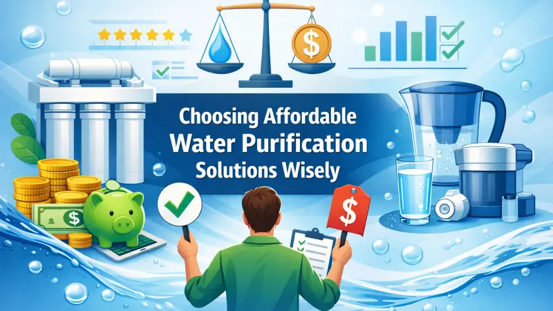 Choosing Affordable Water Purification Solutions Wisely for UK Households